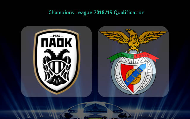 PAOK vs Benfica (02h00 ngày 30/08: Champions League)