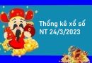 Thống kê xổ số Ninh Thuận 24/3/2023 hôm nay