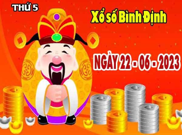 Thống kê XSBDH ngày 22/6/2023 - Thống kê đài xổ số Bình Định thứ 5