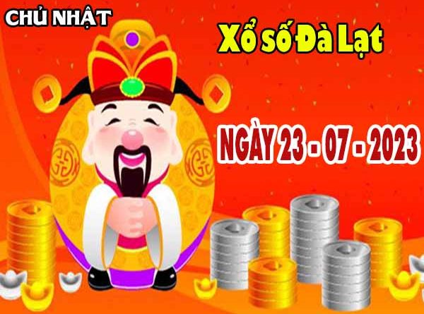 Thống kê XSDL ngày 23/7/2023 - Thống kê KQ xổ số Đà Lạt chủ nhật