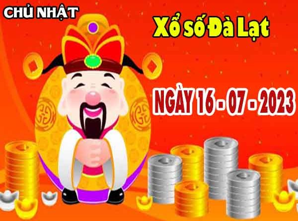 Thống kê XSDL ngày 16/7/2023 - Thống kê KQ xổ số Đà Lạt chủ nhật