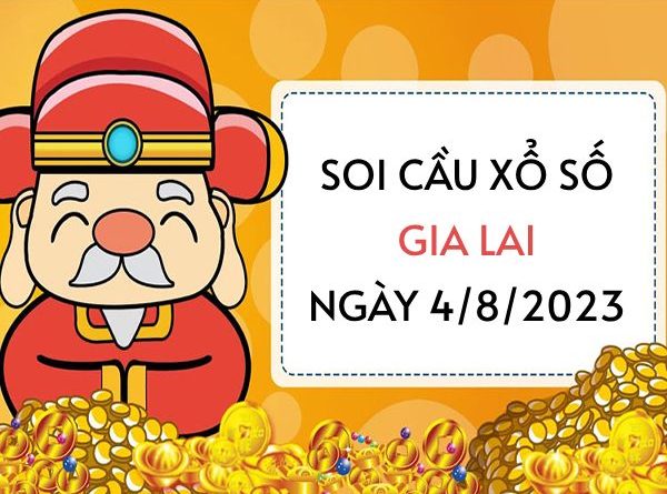 thống kê KQ xổ số Gia Lai ngày 4/8/2023 thứ 6 hôm nay