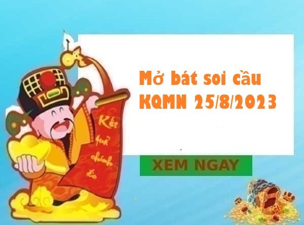 Mở bát thống kê kết quả miền Nam 25/8/2023