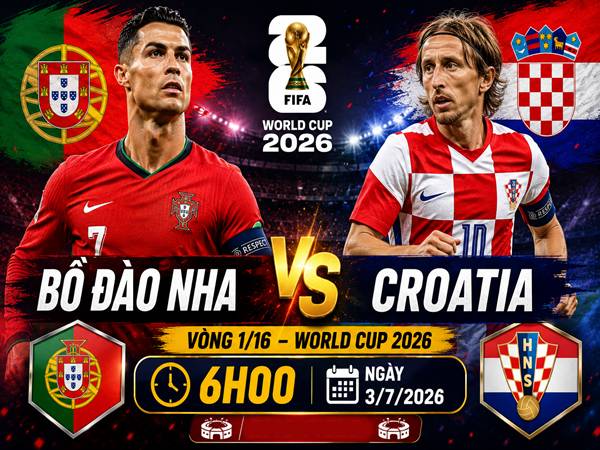 Bồ Đào Nha gặp Croatia