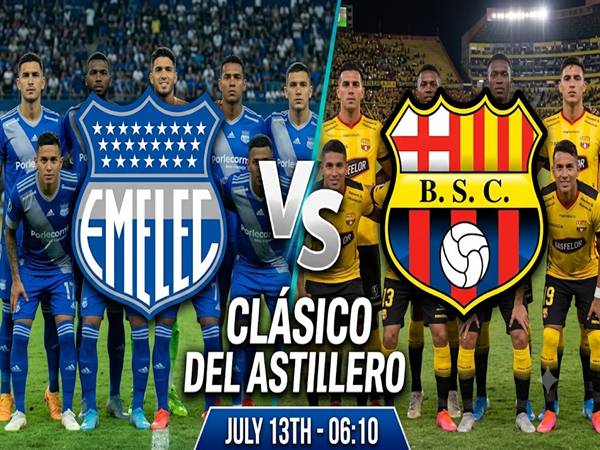 Emelec gặp Barcelona SC