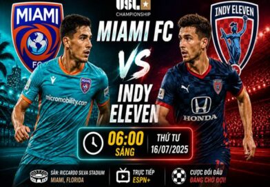 Miami FC gặp Indy Eleven: Đối đầu và đội hình dự kiến ngày 16/7