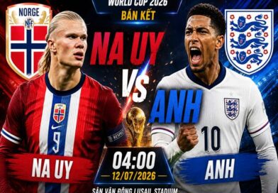 Số liệu trận đấu Na Uy gặp Anh 4h ngày 12/7 Số liệu trận đấu Na Uy gặp Anh 4h ngày 12/7