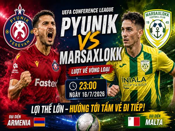 Pyunik gặp Marsaxlok Pyunik gặp Marsaxlok